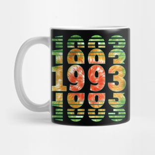 Tie Dye 1993 Birthday Mug